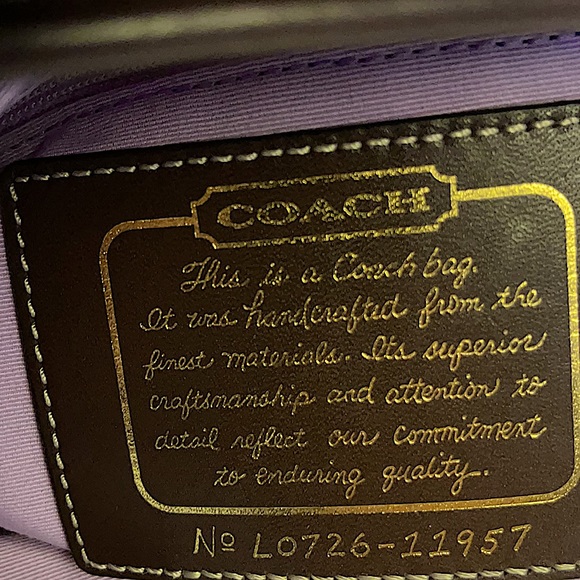 COACH SIGNATURE C’S SHOULDER BAG L0726-11957 - Picture 8 of 12